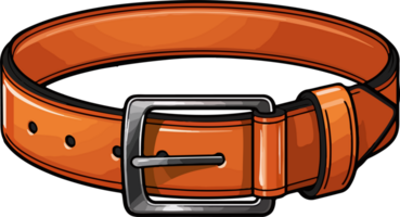 AI generated belt illustration isolated on transparent background. png