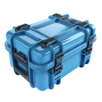 AI generated Suitcase Plastic Briefcase , suitcase    isolated on transparent background  Generative AI png