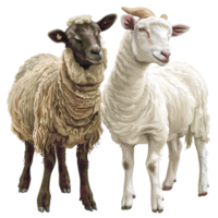 AI generated Eid Al Adha, Sheep, , Design Element, Eid Greeting Card, Decorative, Creative, Eid Decoration, Eid Celebration, Eid Banner, Eid Poster, Festive Graphics Generative AI png