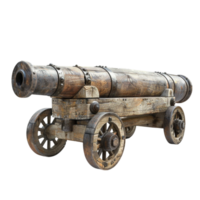 AI generated Canon isolated on transparent background 3d rendering illustration Generative AI png