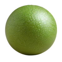 ai gerado verde bola png. verde reflexivo bola. verde brilhante boliche bola. verde bola isolado png