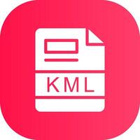 KML Creative Icon Design vector