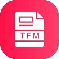 TFM Creative Icon Design vector