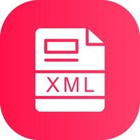 XML Creative Icon Design vector
