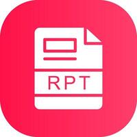 RPT Creative Icon Design vector