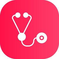 Stethoscope Creative Icon Design vector