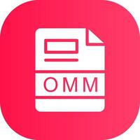 OMM Creative Icon Design vector