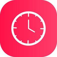 Clock Creative Icon Design vector