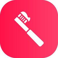 Toothbrush Creative Icon Design vector