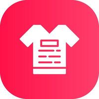 Tshirt Creative Icon Design vector