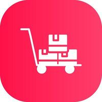 Trolley Creative Icon Design vector