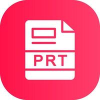 PRT Creative Icon Design vector