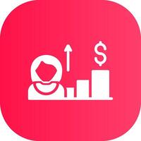 Income Creative Icon Design vector