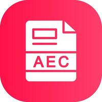 AEC Creative Icon Design vector