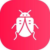 Bug Creative Icon Design vector