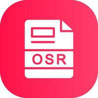 OSR Creative Icon Design vector