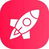 Rocket Creative Icon Design vector