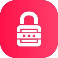 Lock Creative Icon Design vector