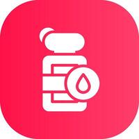 Canteen Creative Icon Design vector