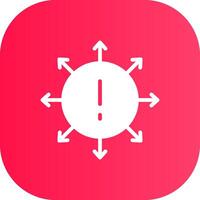 Diversification Creative Icon Design vector