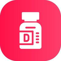 Vitamins Creative Icon Design vector