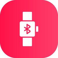 Bluetooth Creative Icon Design vector