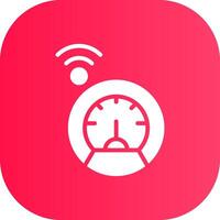 Smart Meter Creative Icon Design vector