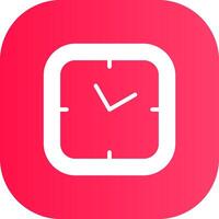 Clock Creative Icon Design vector