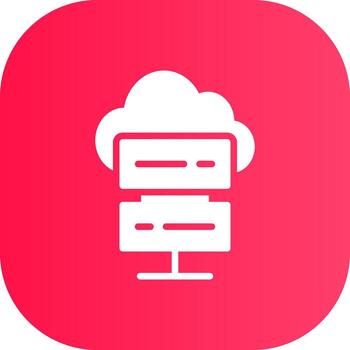 Cloud Computing Creative Icon Design vector