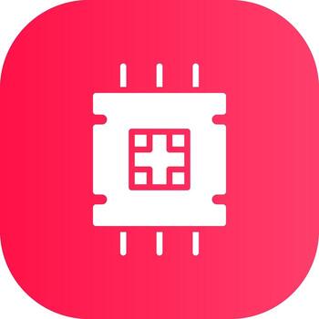 diseño de icono creativo del procesador vector