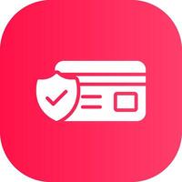 Payment Security Creative Icon Design vector