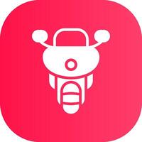 Motorbike Creative Icon Design vector