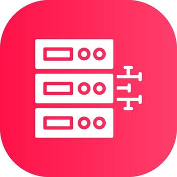 diseño de icono creativo de base de datos vector