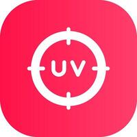 Uv Creative Icon Design vector