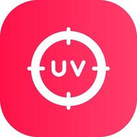 Uv Creative Icon Design vector