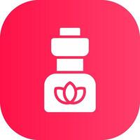 Mouthwash Creative Icon Design vector