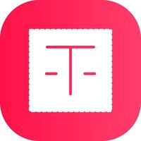 Text Box Creative Icon Design vector