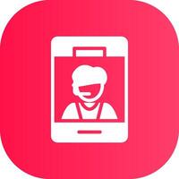 Smartphone Creative Icon Design vector