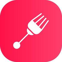 Fork Creative Icon Design vector