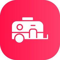 Caravan Creative Icon Design vector