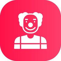 Clown Creative Icon Design vector