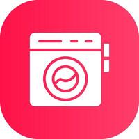 Laundry Creative Icon Design vector