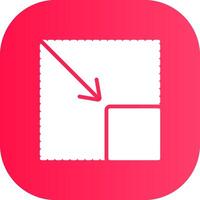 Downsizing Creative Icon Design vector