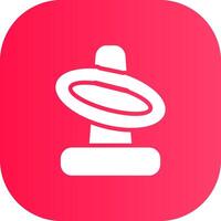 Glyph Corner Gradient Design vector