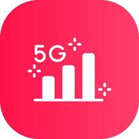 5G Creative Icon Design vector