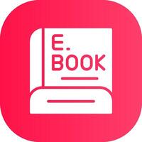 Ebook Creative Icon Design vector