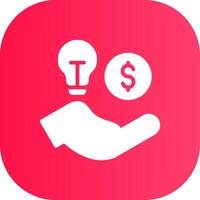 Fundraising Creative Icon Design vector