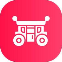 Carriage Creative Icon Design vector