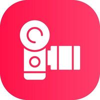 Video Camera Creative Icon Design vector