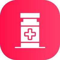 Pills Creative Icon Design vector